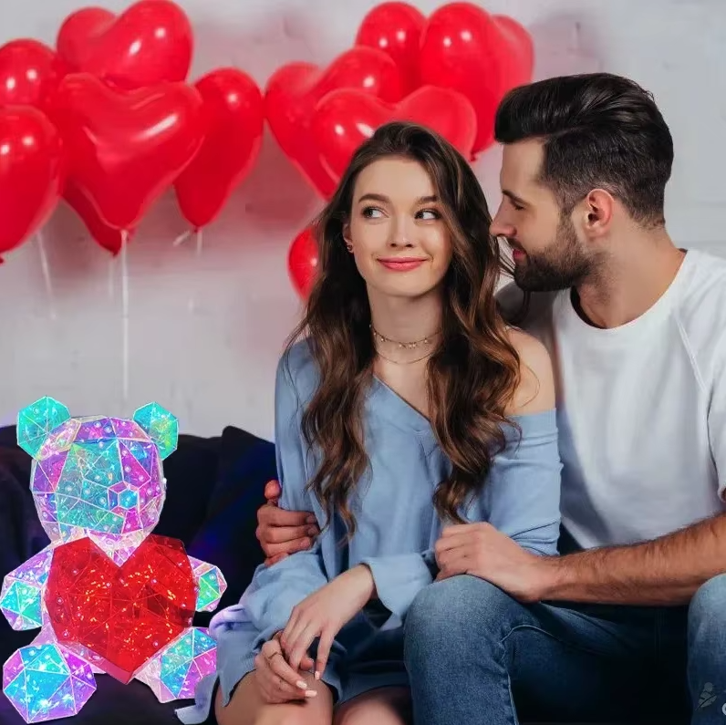 Lorvia - Kalpli Kristal Ayıcık💖
